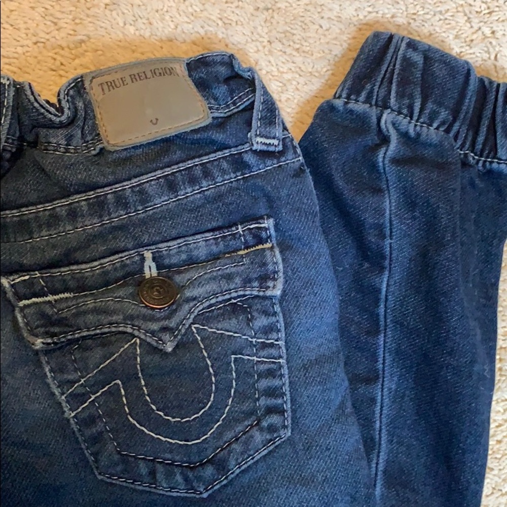 Boys true religion jogger jeans size 7